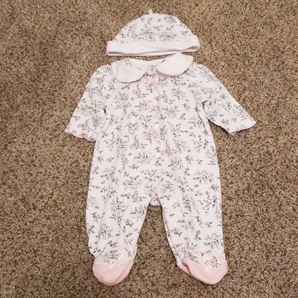 Little Me NB Pajamas